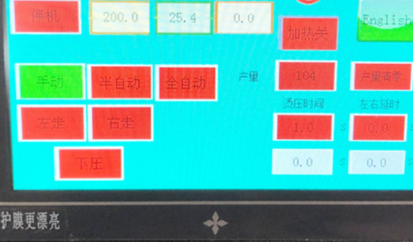 Control panel Control panel