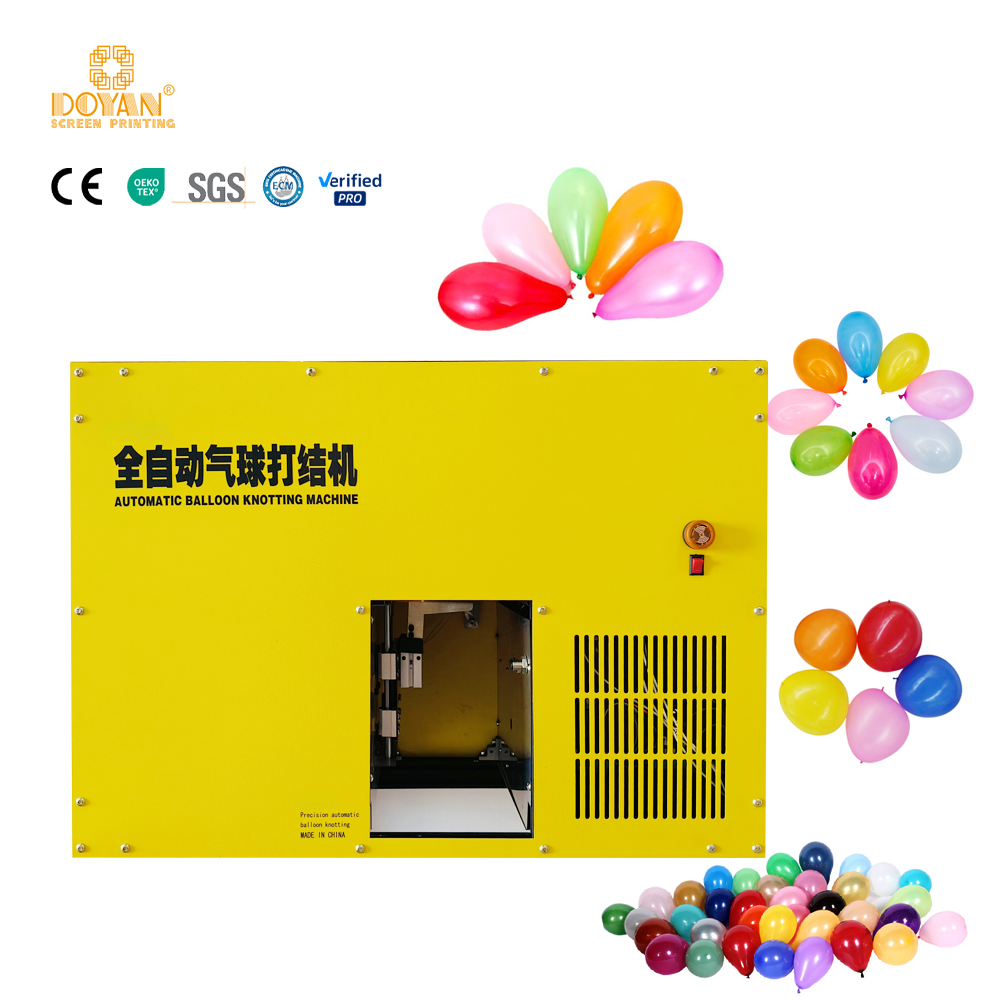 Automatic Balloon knotting Machine Automatic Balloon Knotting Machine from Hebei Doyan, professional China balloon knotting equipment manufacturer. Our automatic balloon knotter features high efficiency, stable performance, low factory price & fast delivery. Buy balloon tying machine directly here!