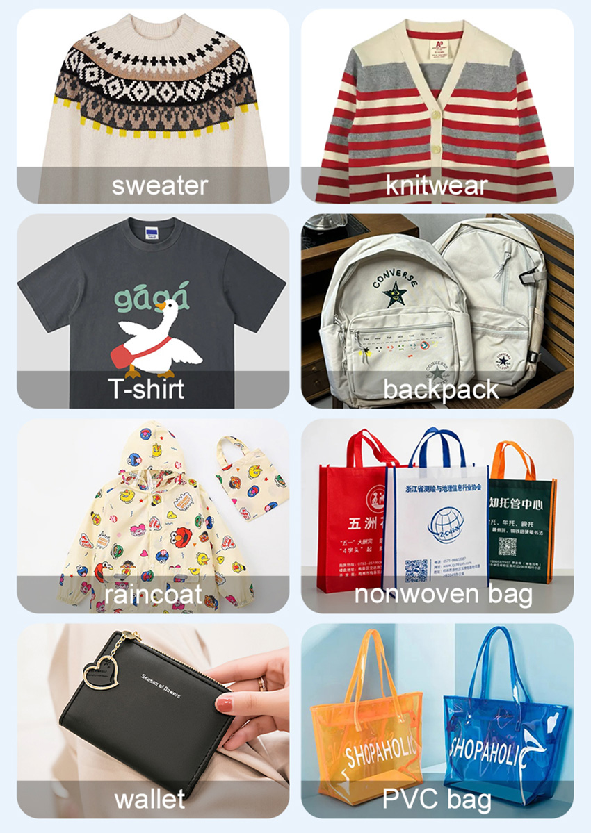 Out Type Pneumatic Single-station Heat Transfer Printing Machine-Product Applications Out Type Pneumatic Single-station Heat Transfer Printing Machine-Product Applications