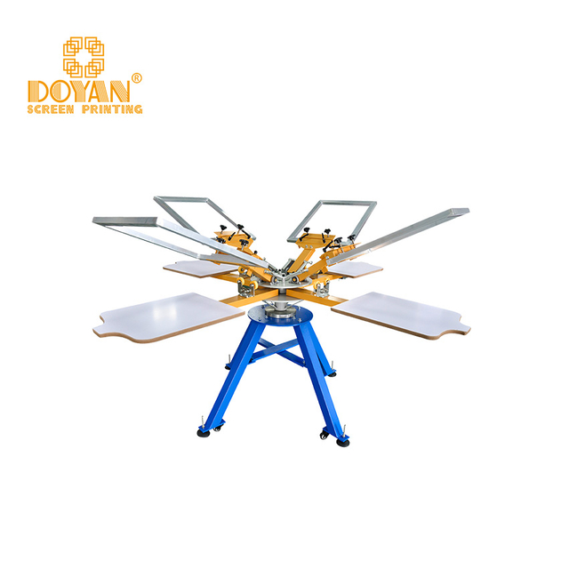 Simple Wooden Table Version Screen Printing Machine Series