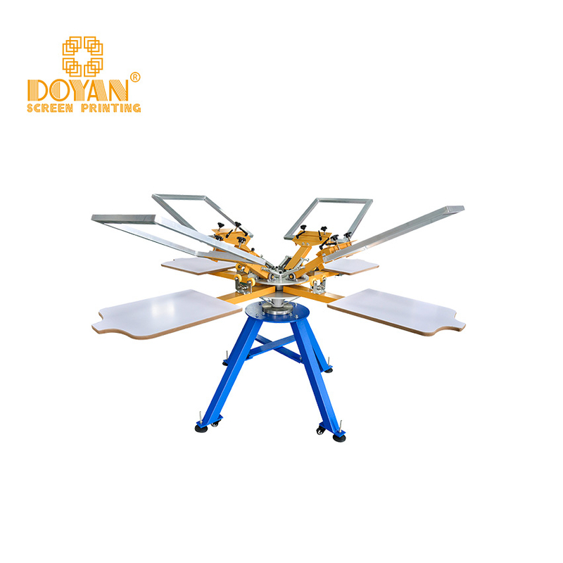 Simple Wooden Table Version Screen Printing Machine Series