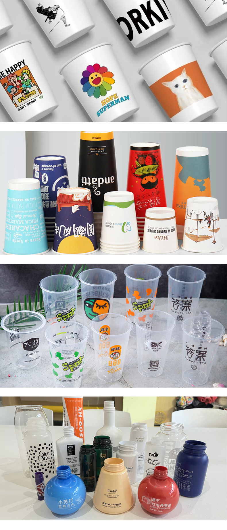 Glass Plastic Bottle Flame Treatment Machine-Application