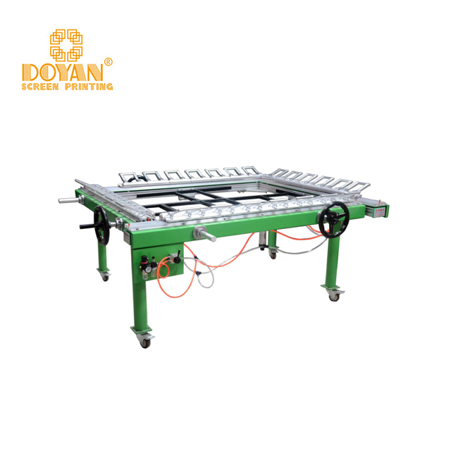Double Clamp Pneumatic Stretching Machine - Retractable