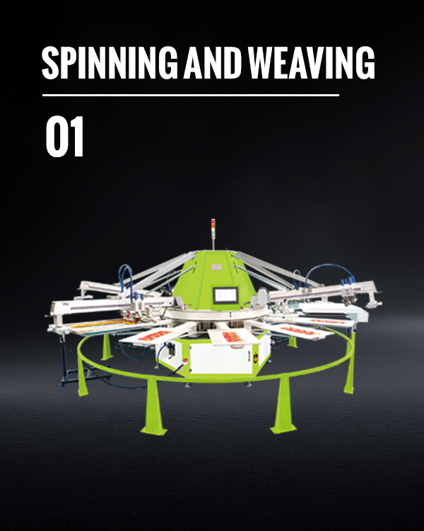 spinning and weaving