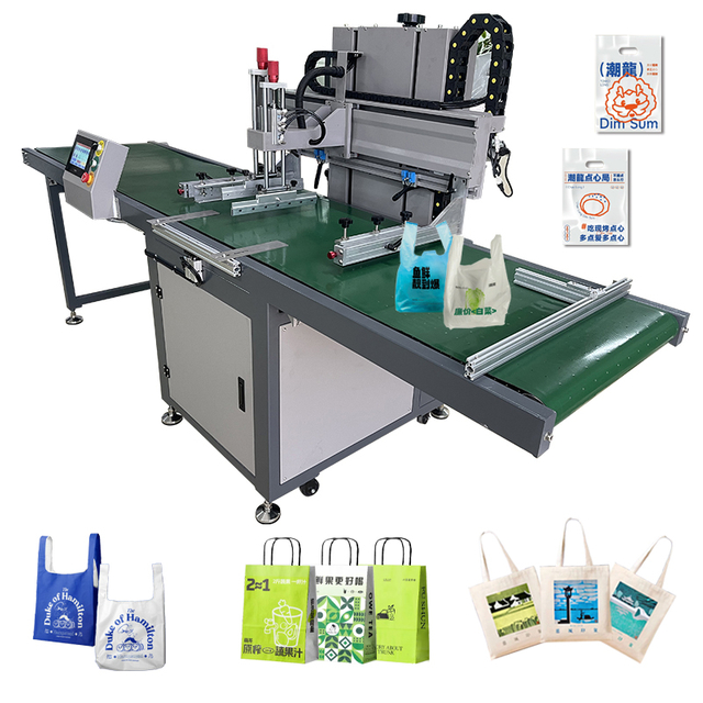 Vertical Screen Prin Printing Machine