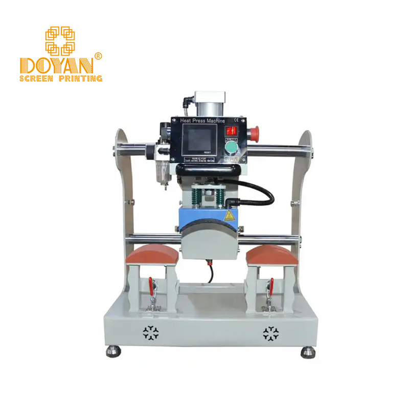 Pneumatic Dual-Station Hat Ironing Machine