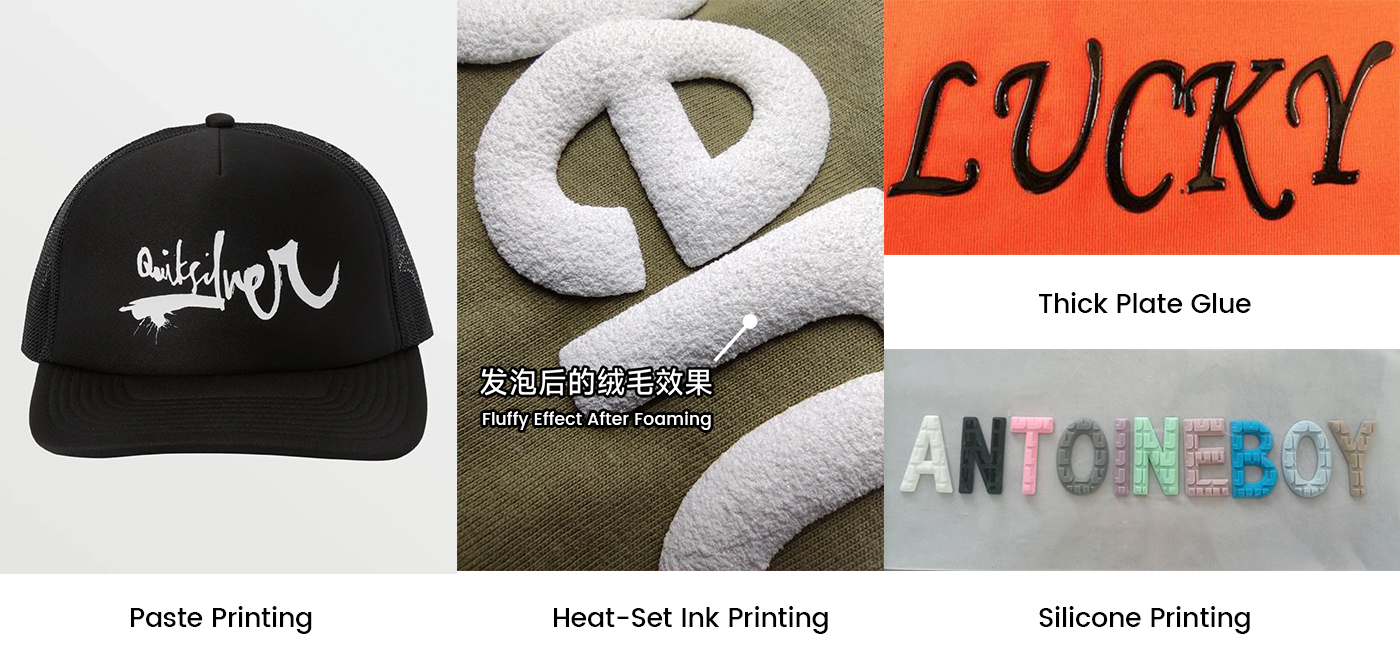 Printed effect illustration