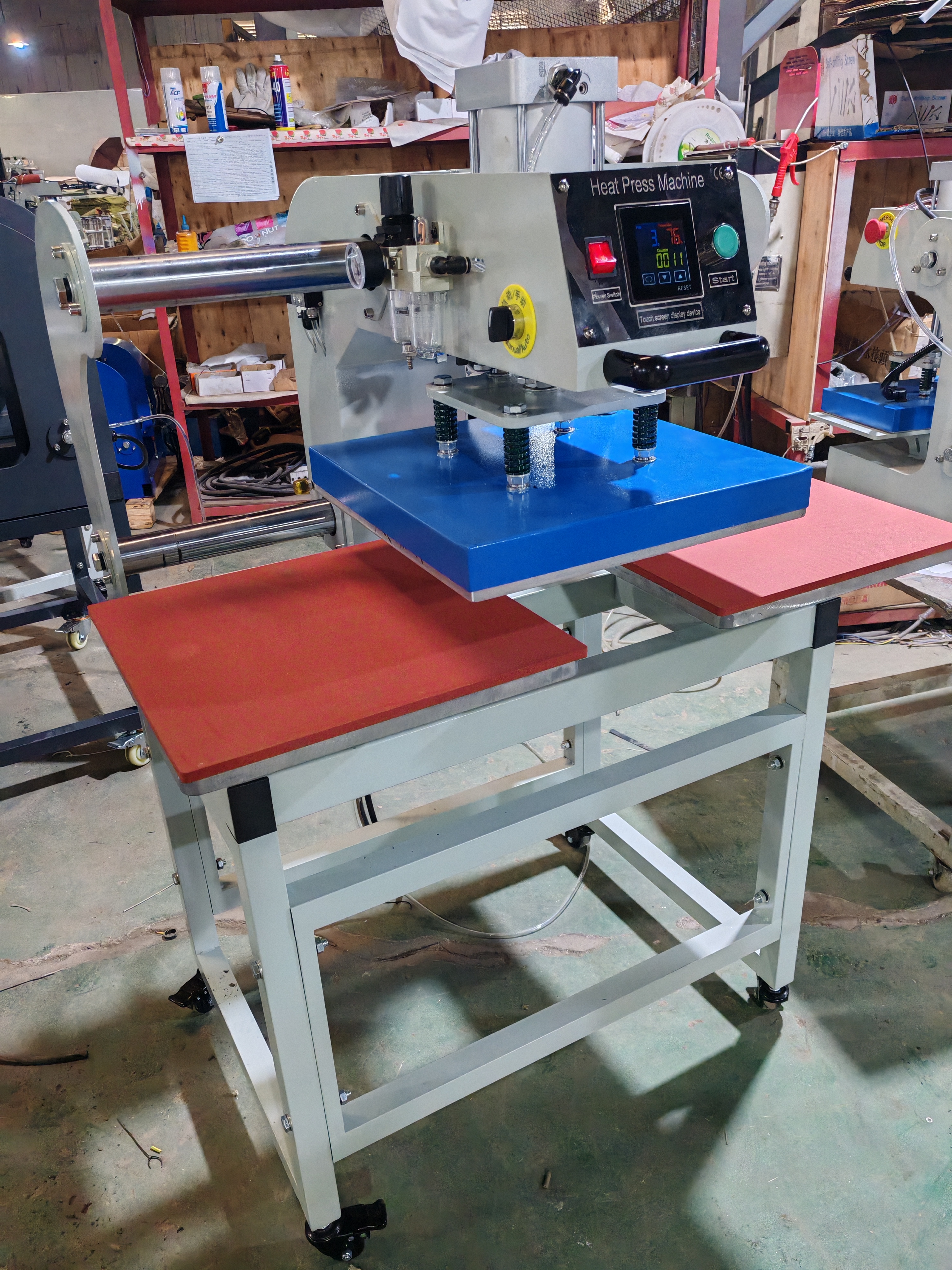 Upward-swinging Pneumatic Dual-station Heat Transfer Printing Machine- About Us