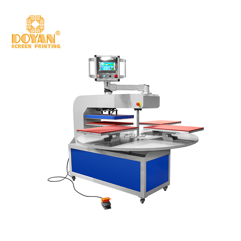 Fully Automatic Pneumatic Four-position Heat Transfer Painting Machine