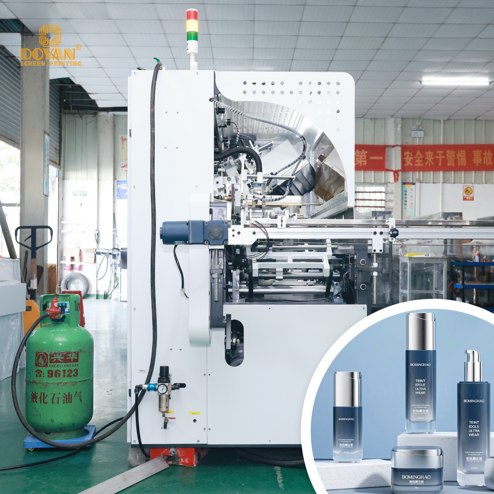 Fully Automatic Bottle Screen Printing And Curing Machine Single-six Color