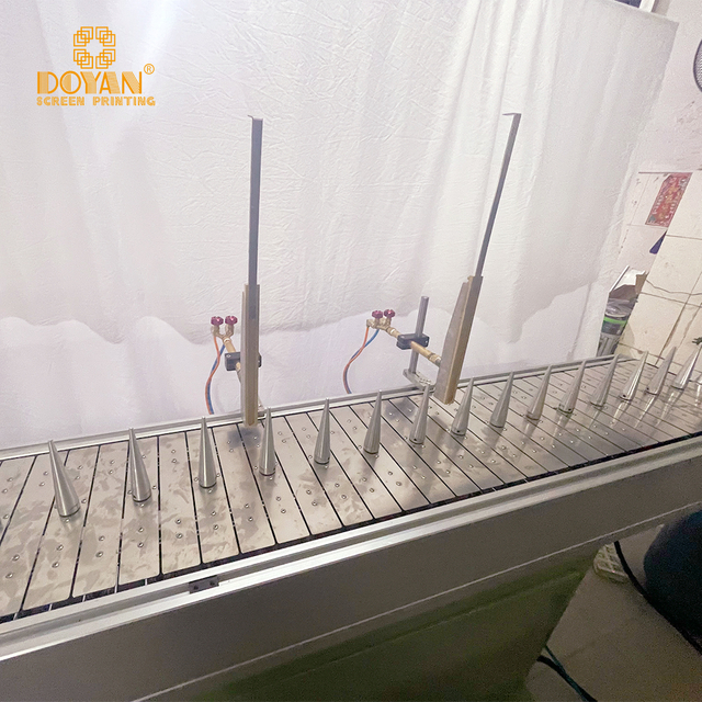 Glass Plastic Bottle Flame Treatment Machine