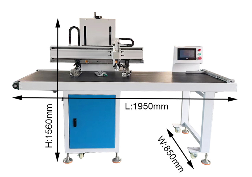 Vertical screen printing machine with belt-Product Parameters