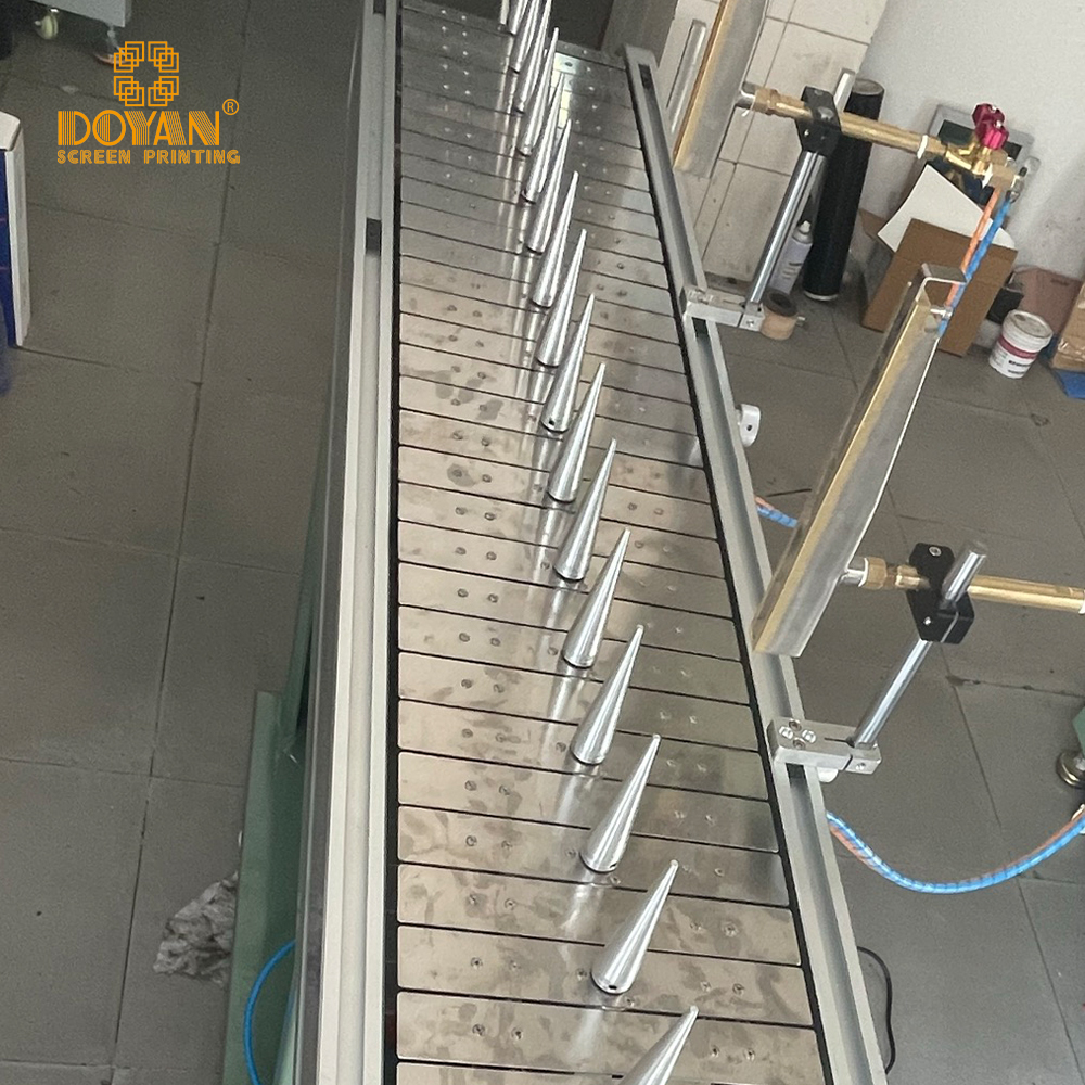 Glass Plastic Bottle Flame Treatment Machine