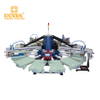 Automatic Silk Screen Printing Rotary Machine High quality T-shirt Screen Printer 