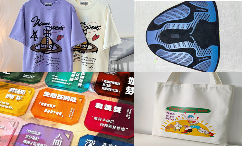 Automatic Running Table Screen Printing Machine-Sample Display