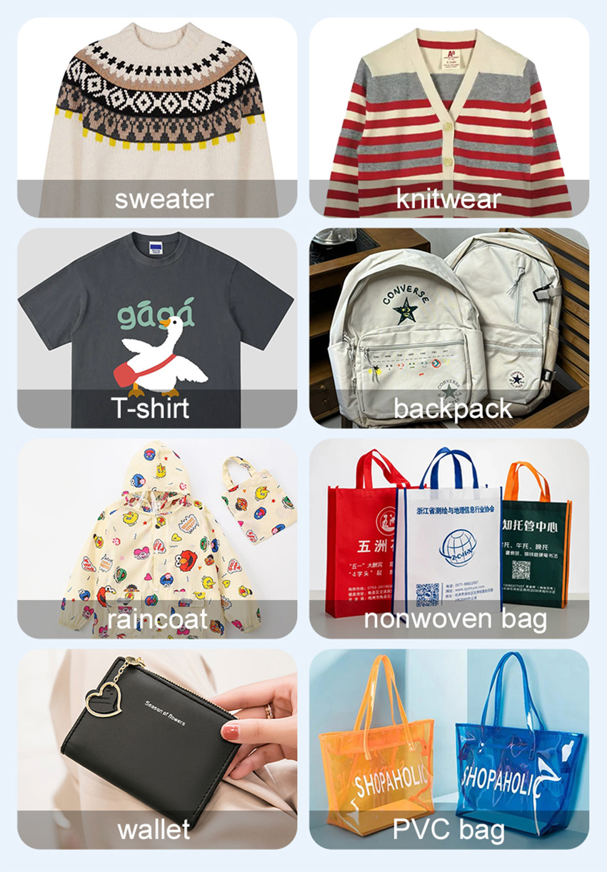 Manual Heat Press Machine-Product Applications