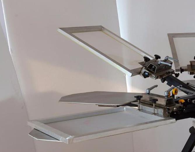 Heavy Duty Micro Registration Screen Printer WithSide Clamps (5)