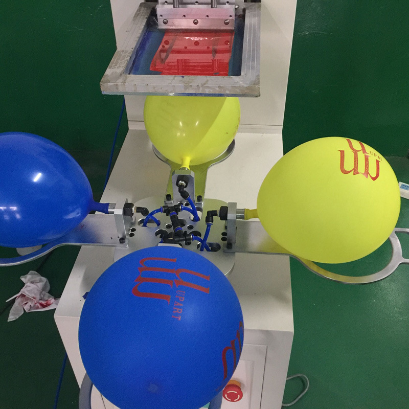 4t Turntable Balloon Screen Printing Machine